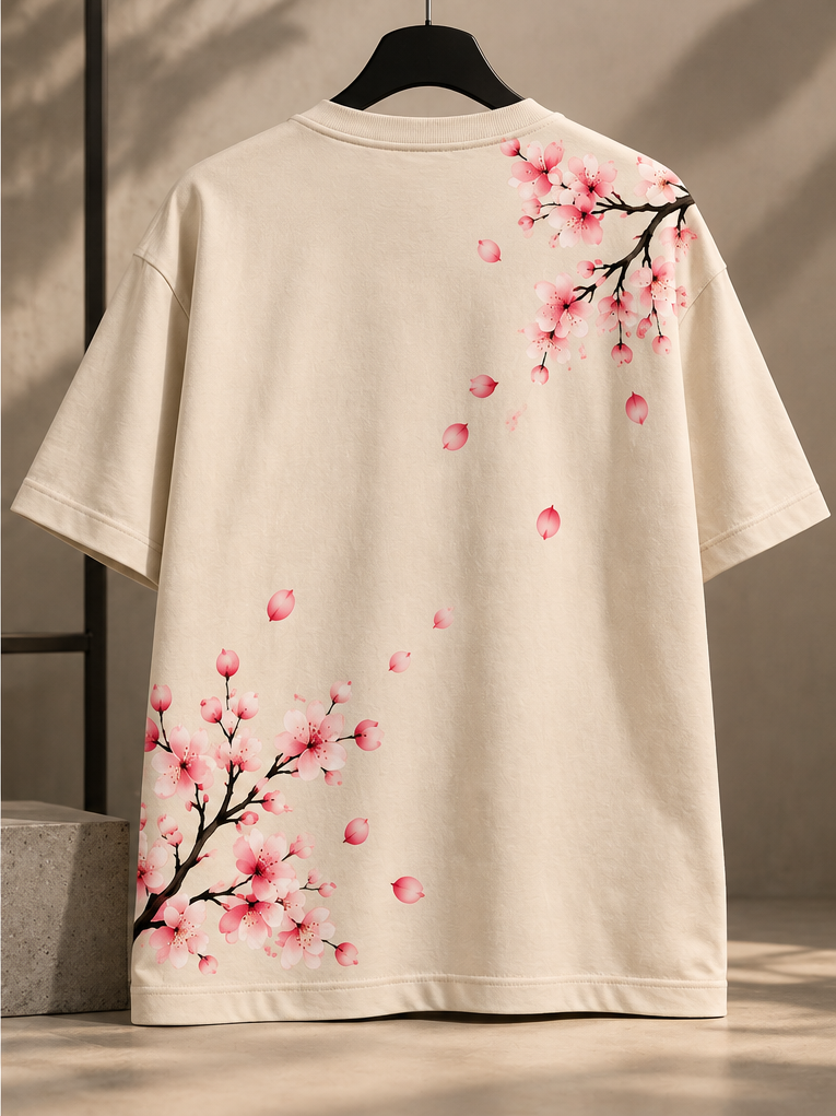 Floral Collection Oversized T-Shirt | Tren Tees