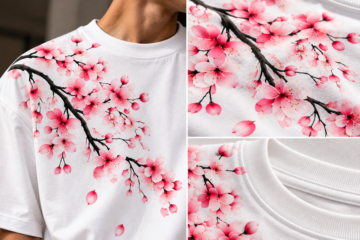 Floral Collection Oversized T-Shirt
