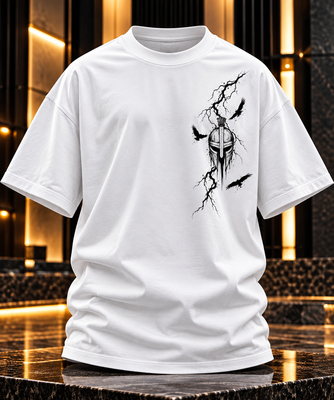 DARK RAVEN OVERSIZED T-SHIRT | TREN TEES