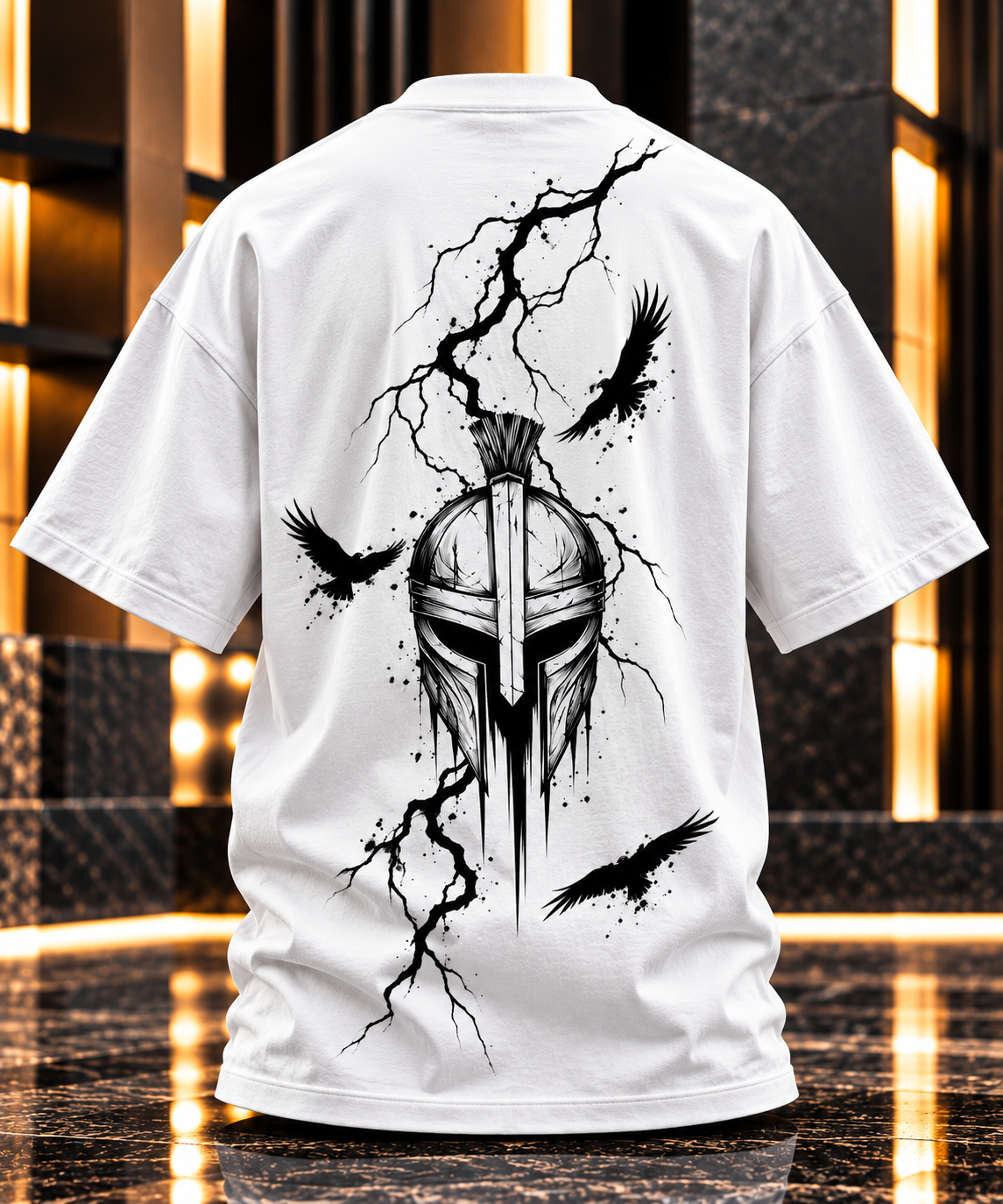DARK RAVEN OVERSIZED T-SHIRT | TREN TEES