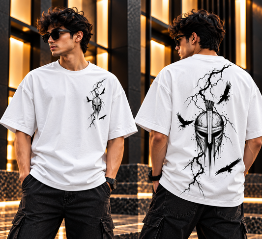 DARK RAVEN OVERSIZED T-SHIRT | TREN TEES