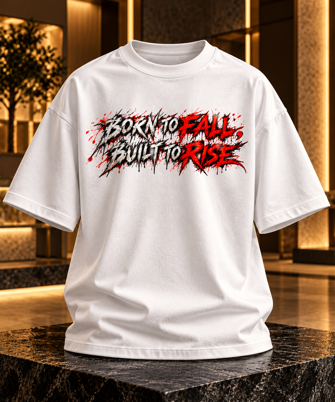 HELLFIRE REAPER OVERSIZED T-SHIRT | TREN TEES