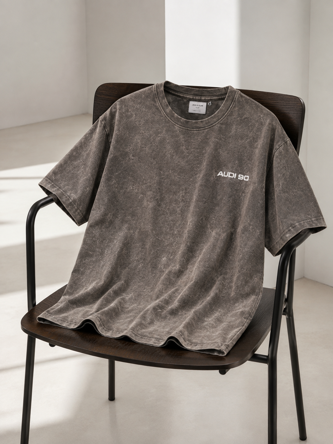 AUDI 90 QUATTRO ACID WASH OVERSIZED T-SHIRT | Tren Tees