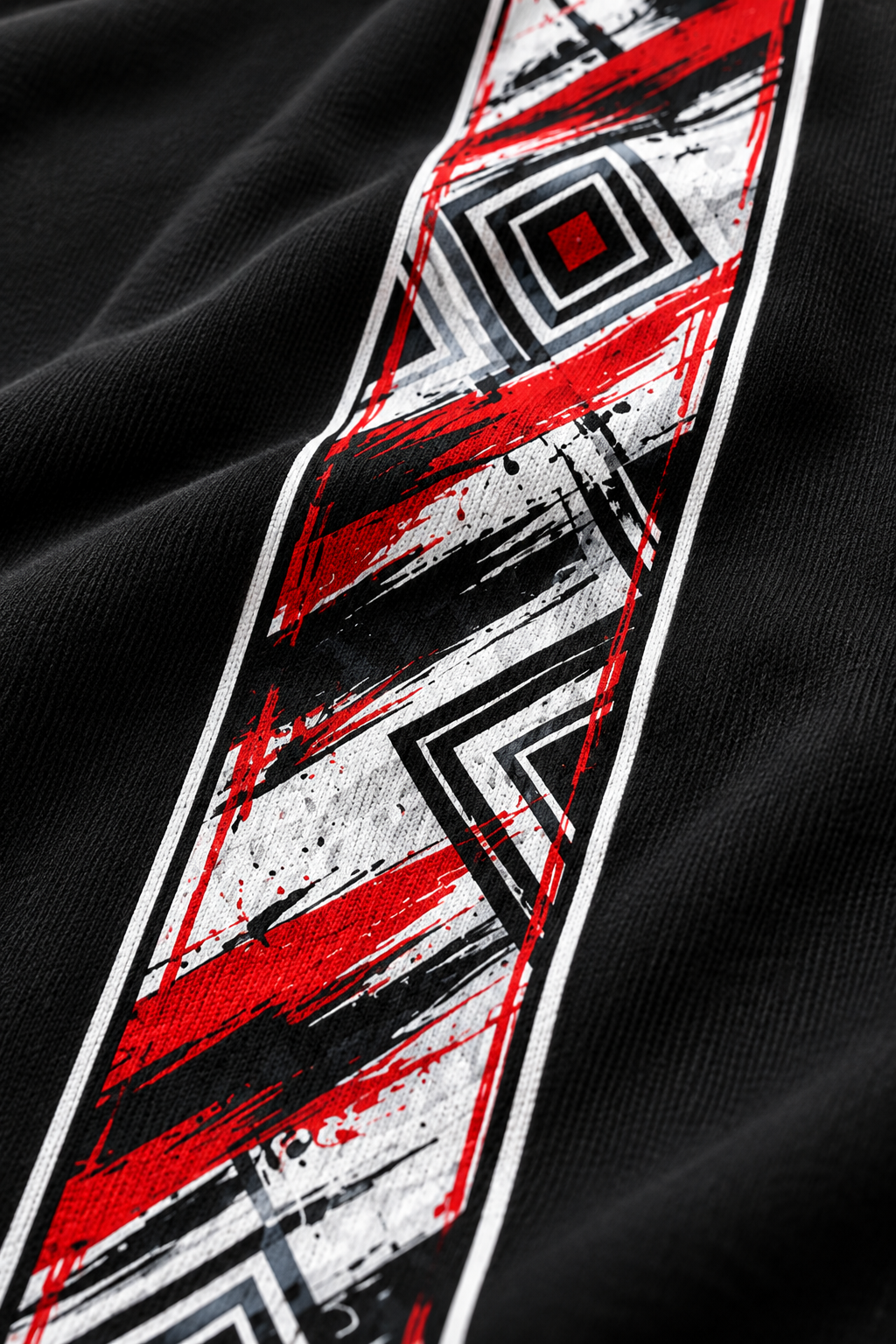 REDLINE GEOMETRY – PREMIUM OVERSIZED T-SHIRT | TREN TEES