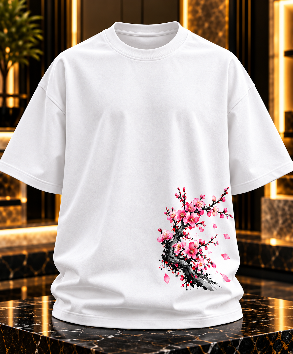 Floral Collection Oversized T-Shirt | Tren Tees