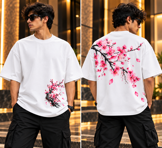 Floral Collection Oversized T-Shirt | Tren Tees