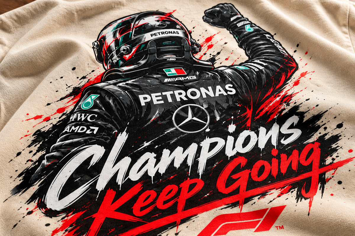 CHAMPIONS KEEP GOING – PREMIUM OVERSIZED T-SHIRT | TREN TEES