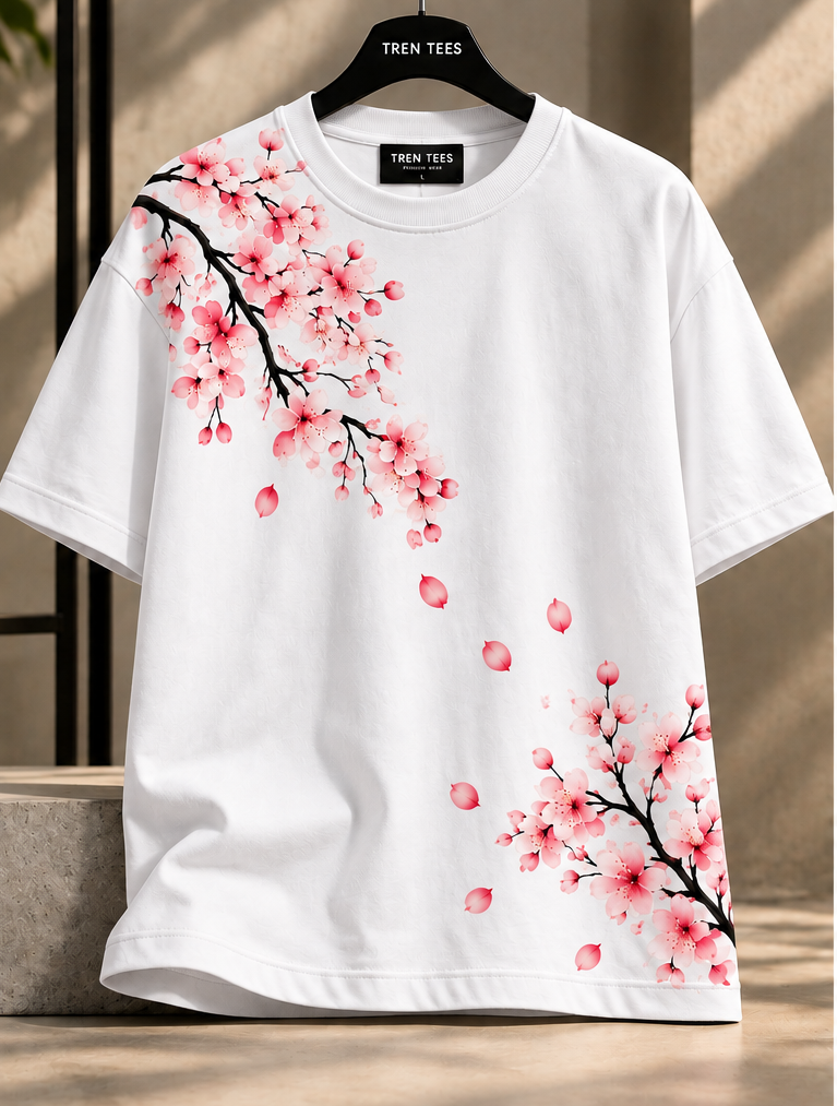 Floral Collection Oversized T-Shirt | Tren Tees