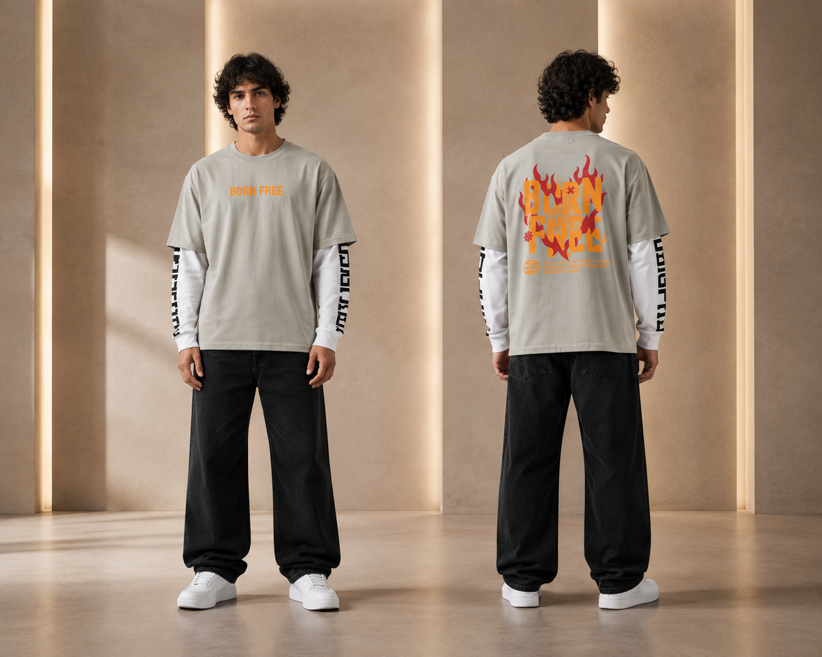 Gray-Front & back