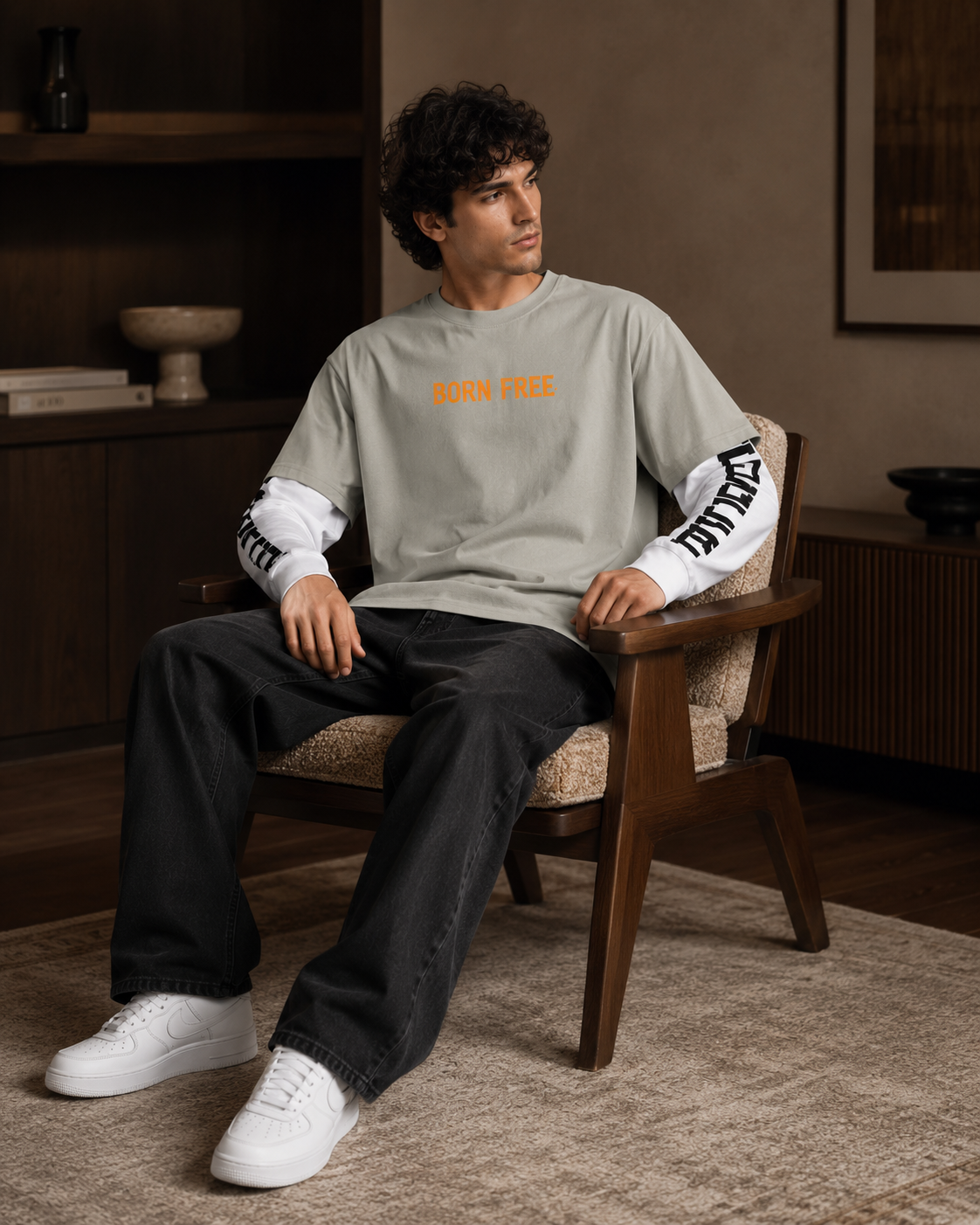 Gray-model chair