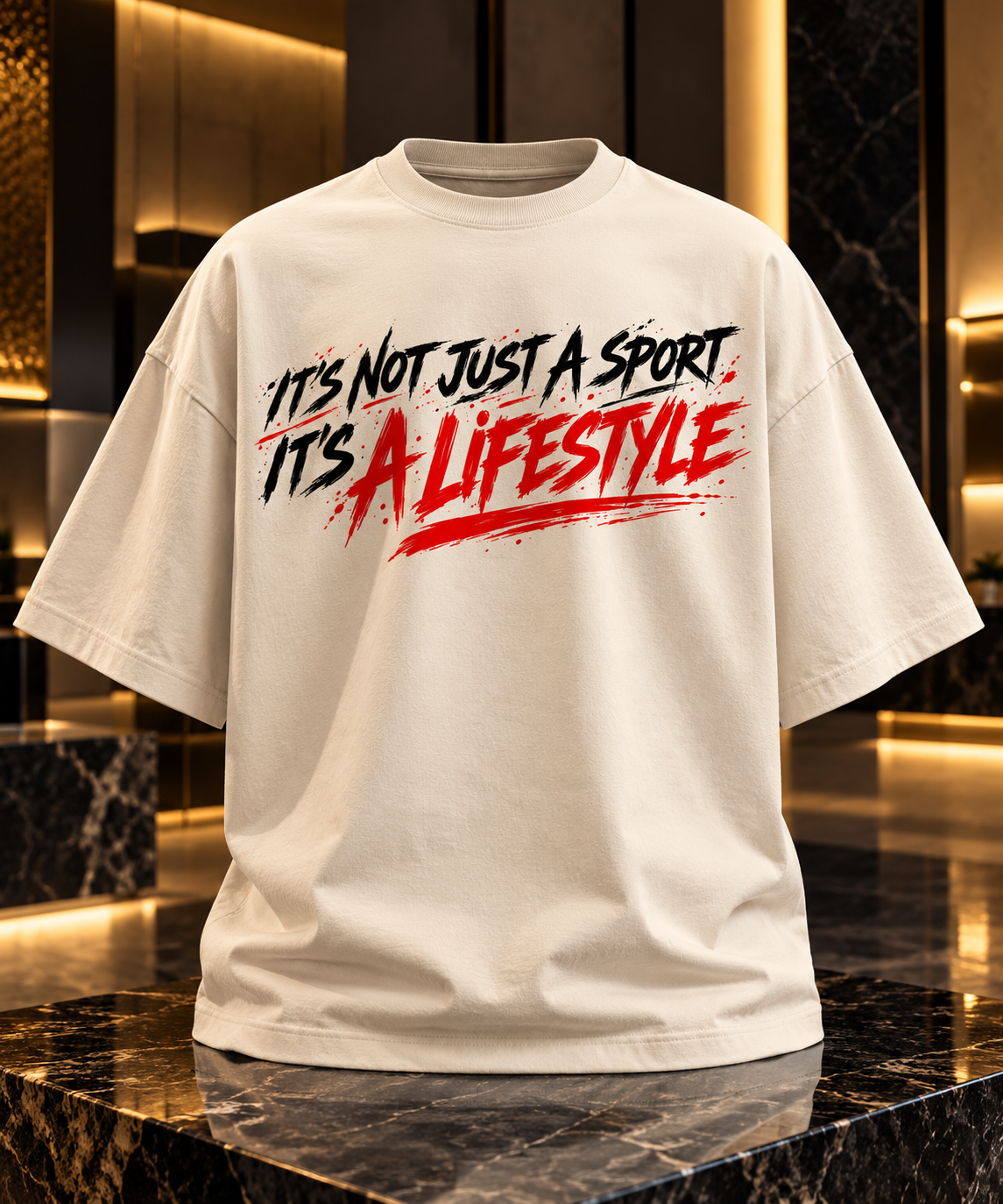 SPEED TALKS – PREMIUM OVERSIZED T-SHIRT | TREN TEES