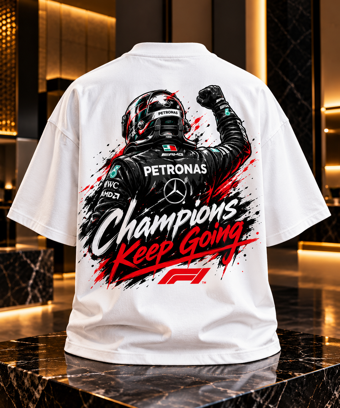 CHAMPIONS KEEP GOING – PREMIUM OVERSIZED T-SHIRT | TREN TEES