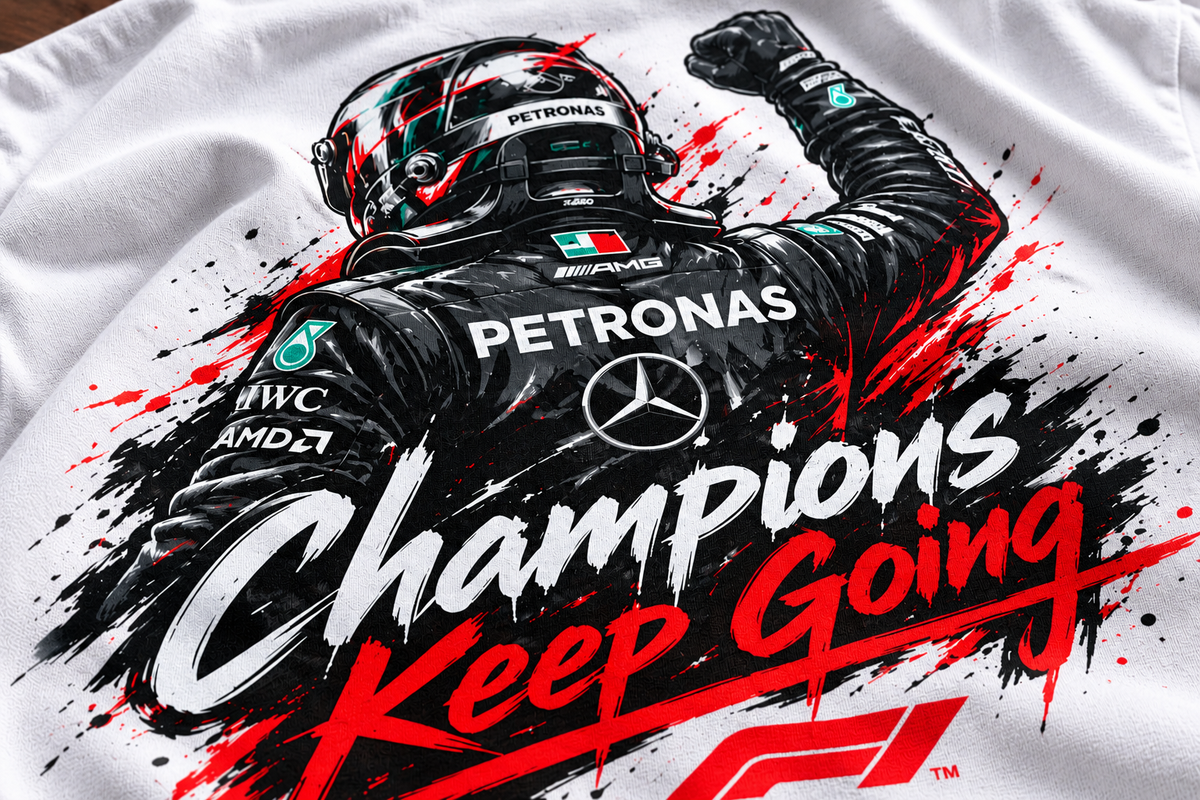 CHAMPIONS KEEP GOING – PREMIUM OVERSIZED T-SHIRT | TREN TEES