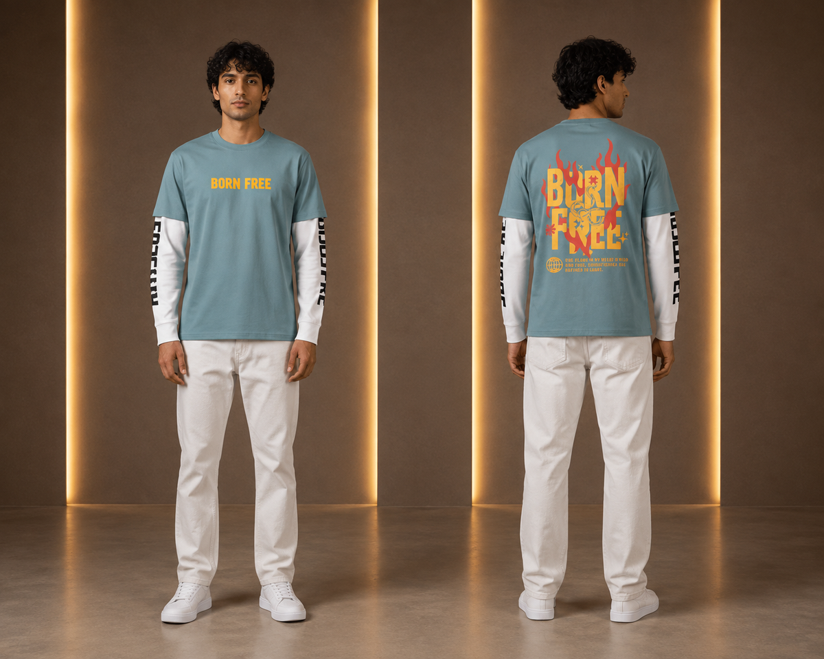 Sky Blue-front & back
