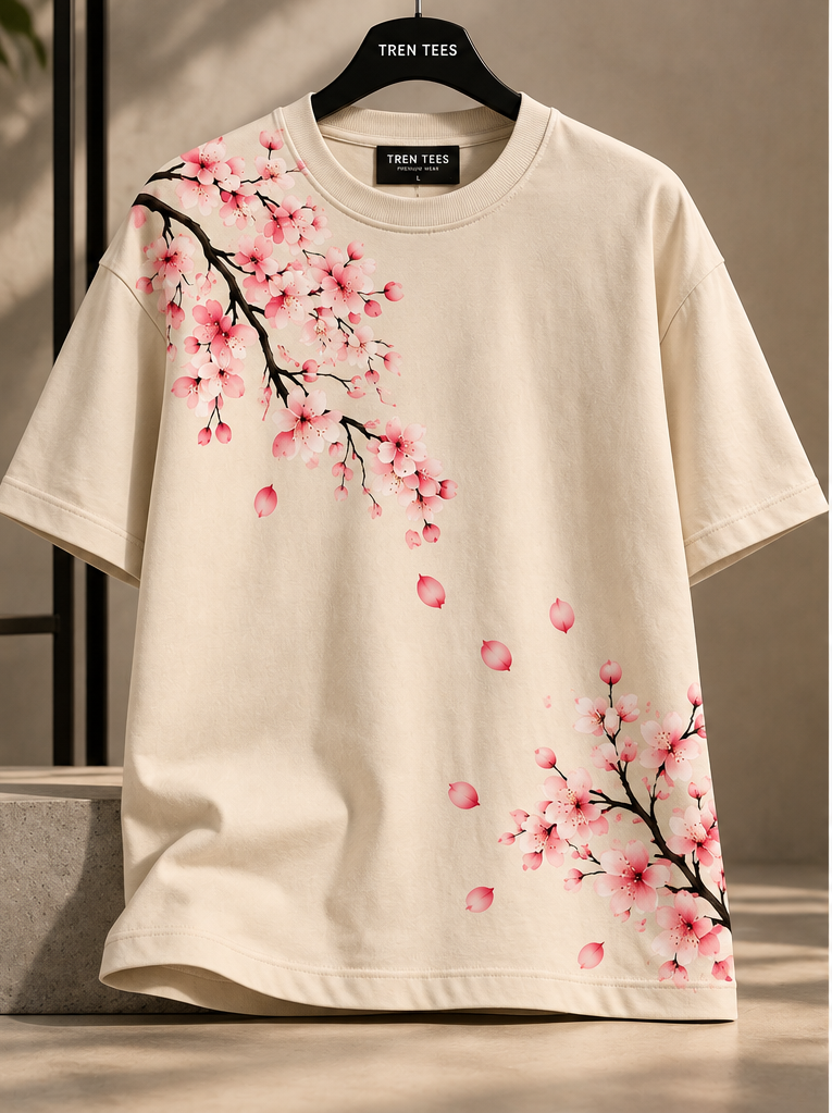Floral Collection Oversized T-Shirt | Tren Tees
