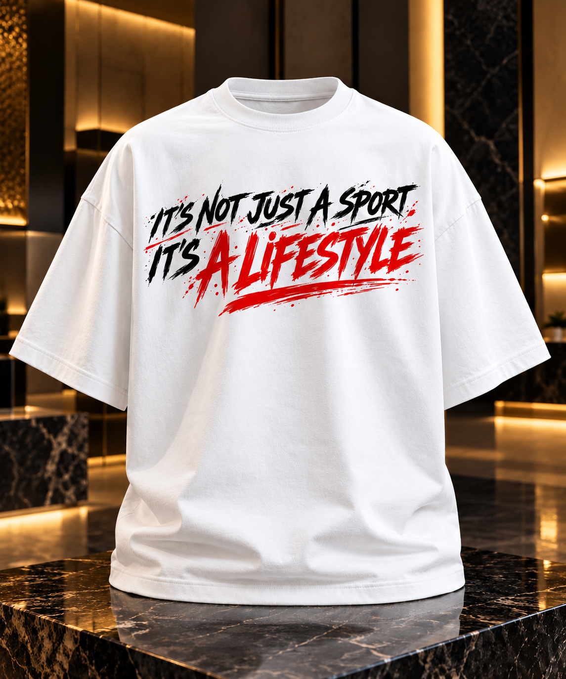 SPEED TALKS – PREMIUM OVERSIZED T-SHIRT | TREN TEES